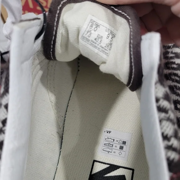 New Vans Fair Isle Old Skool  Sneakers Womens Size 9.5 Men's 8 - Picture 3 of 7